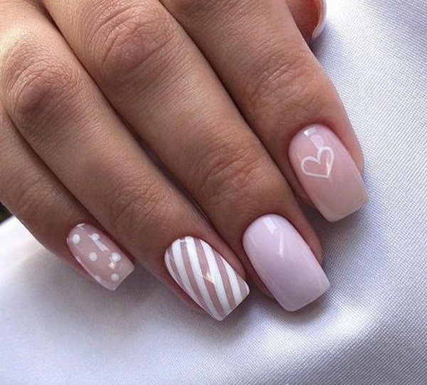 80+ Easy Valentine's Day Nail Art Ideas Designs 2021