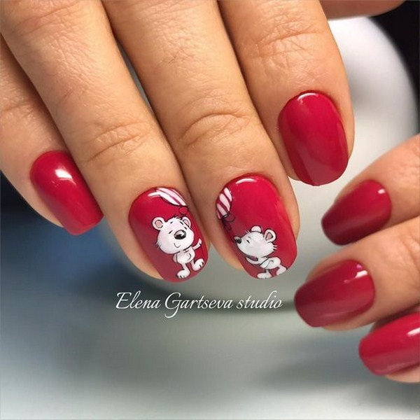 80+ Easy Valentine's Day Nail Art Ideas Designs 2021