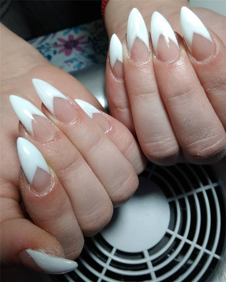70+ French Manicure Ideas and Inspiration 2021, #FrenchManicure, #FrenchNails