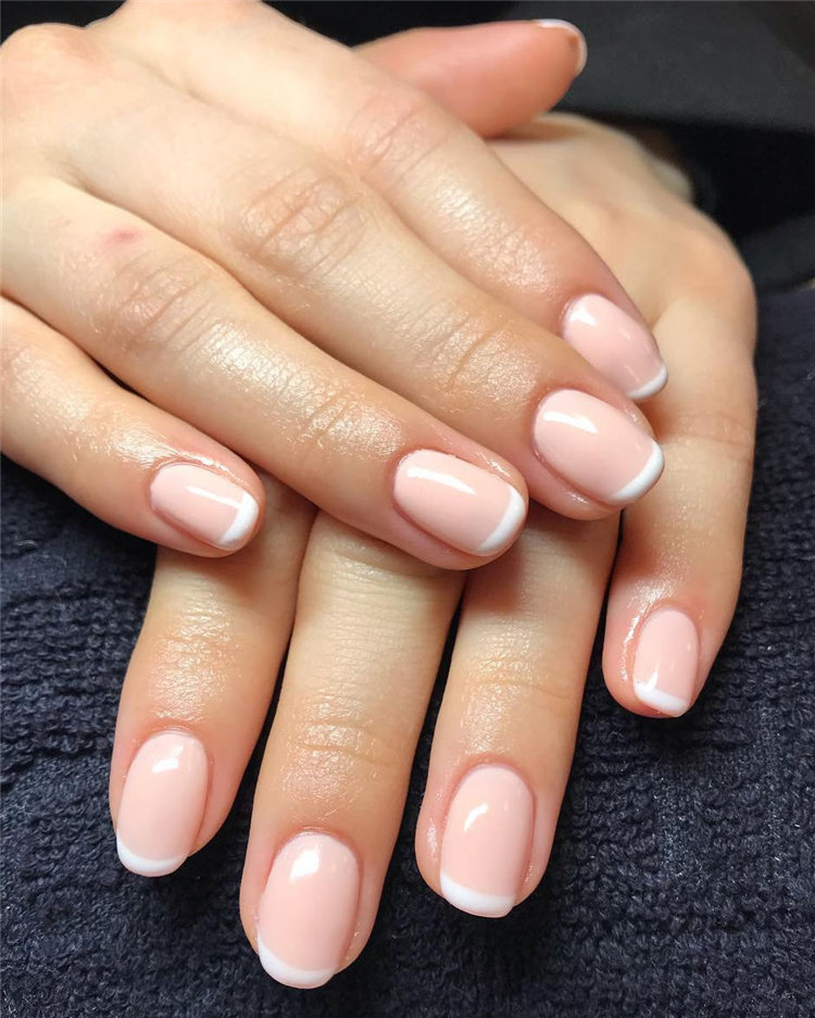 70+ French Manicure Ideas and Inspiration 2021, #FrenchManicure, #FrenchNails