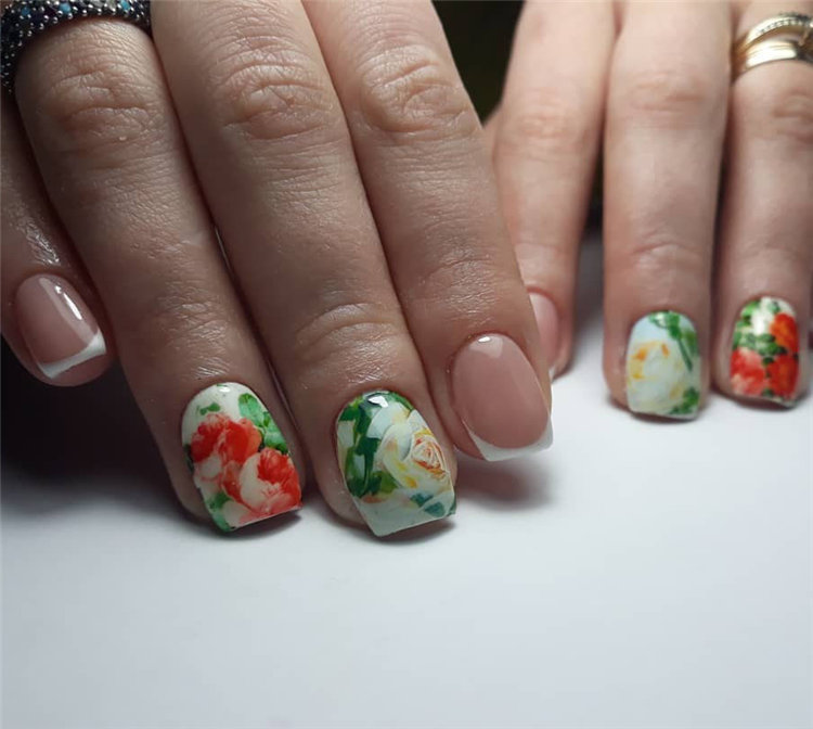 70+ French Manicure Ideas and Inspiration 2021, #FrenchManicure, #FrenchNails