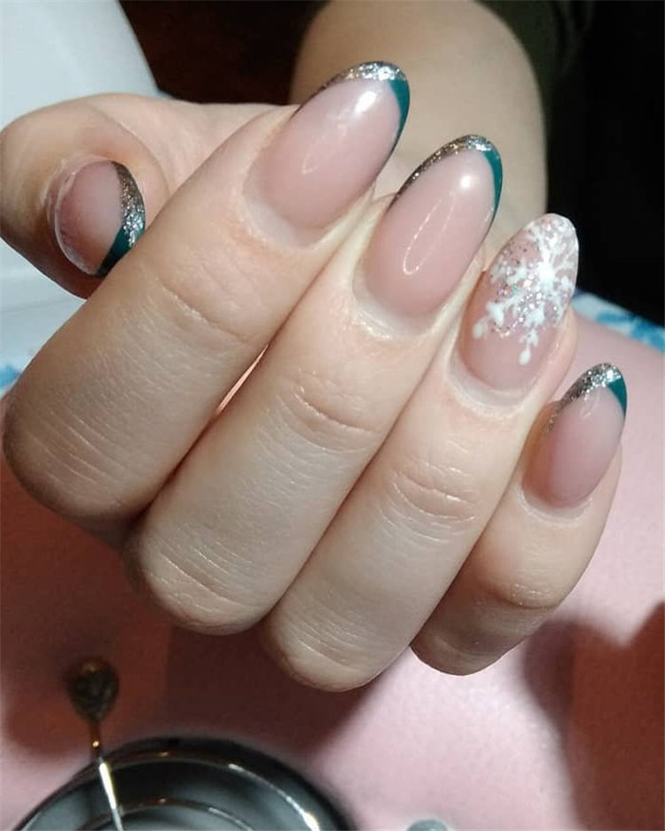70+ French Manicure Ideas and Inspiration 2021, #FrenchManicure, #FrenchNails
