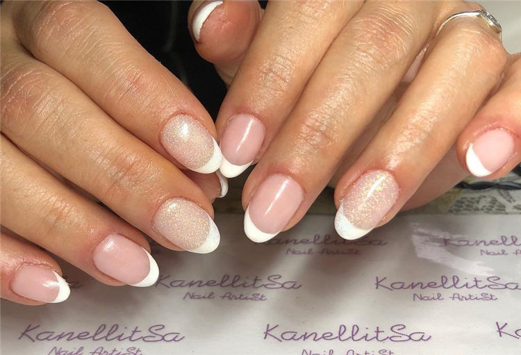70+ French Manicure Ideas and Inspiration 2021, #FrenchManicure, #FrenchNails