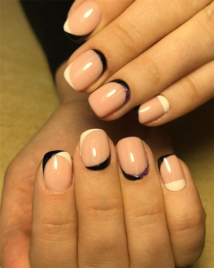 70+ French Manicure Ideas and Inspiration 2021, #FrenchManicure, #FrenchNails