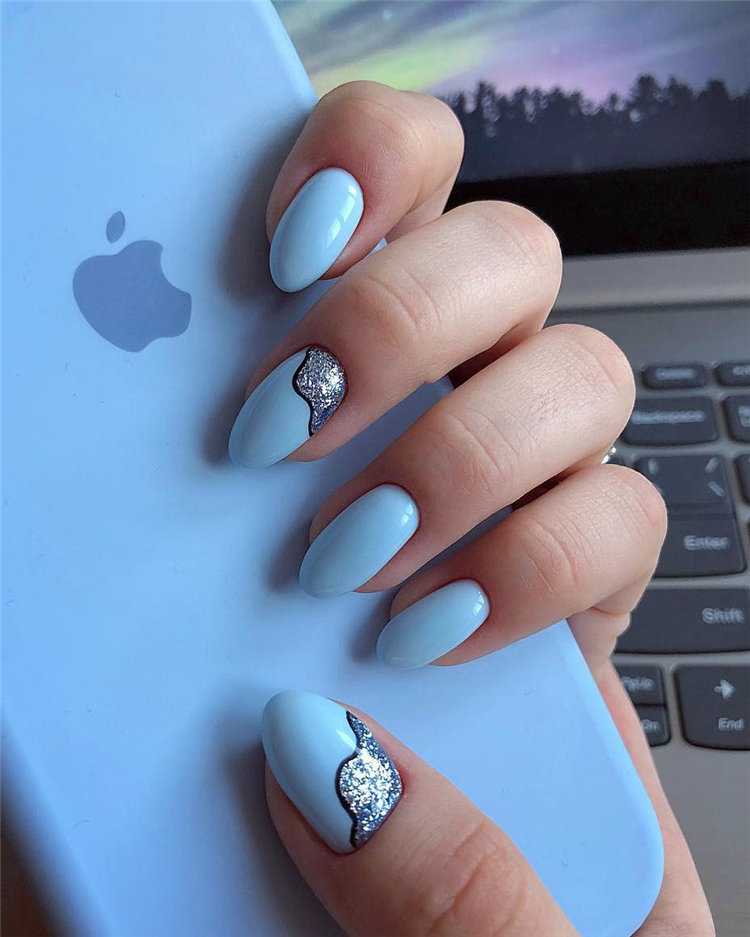 70+ French Manicure Ideas and Inspiration 2021, #FrenchManicure, #FrenchNails