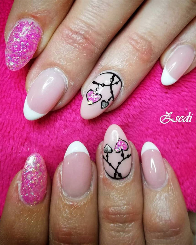 70+ French Manicure Ideas and Inspiration 2021, #FrenchManicure, #FrenchNails