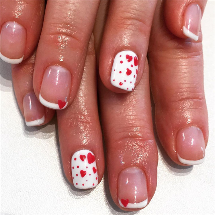 70+ French Manicure Ideas and Inspiration 2021, #FrenchManicure, #FrenchNails
