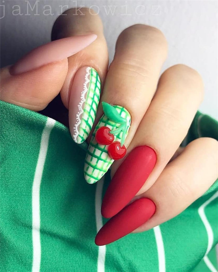 Pretty Nail Art Designs Ideas For 2021; nails; nail art; nail designs; nails acrylic; nail art design; nail colors; nail ideas; spring nails; summer nails; spring nails 2021; spring nail art; spring nail ideas; spring nails design; #nails #nailart #nailsdesign #springnails