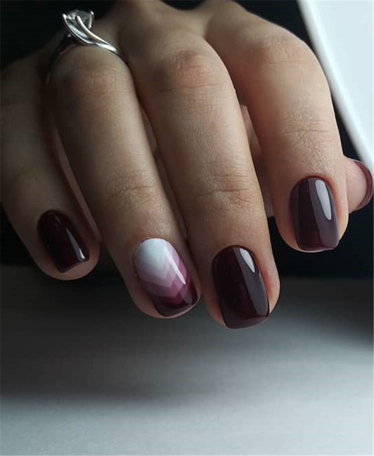 Geometric Nail Art Ideas; Geometric Manicures; geometric nails; nails designs; nails art; geometric aesthetic; nails polish;