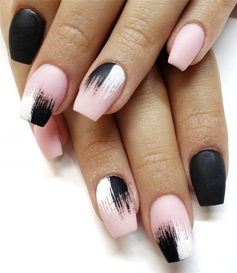 60 pink, red, and white valentine’s day nail ideas. We have gathered the best Valentines nails for you to find your Valentine's Day nail art inspiration. Click to see more nail art ideas. #NailArt #ValentineNails