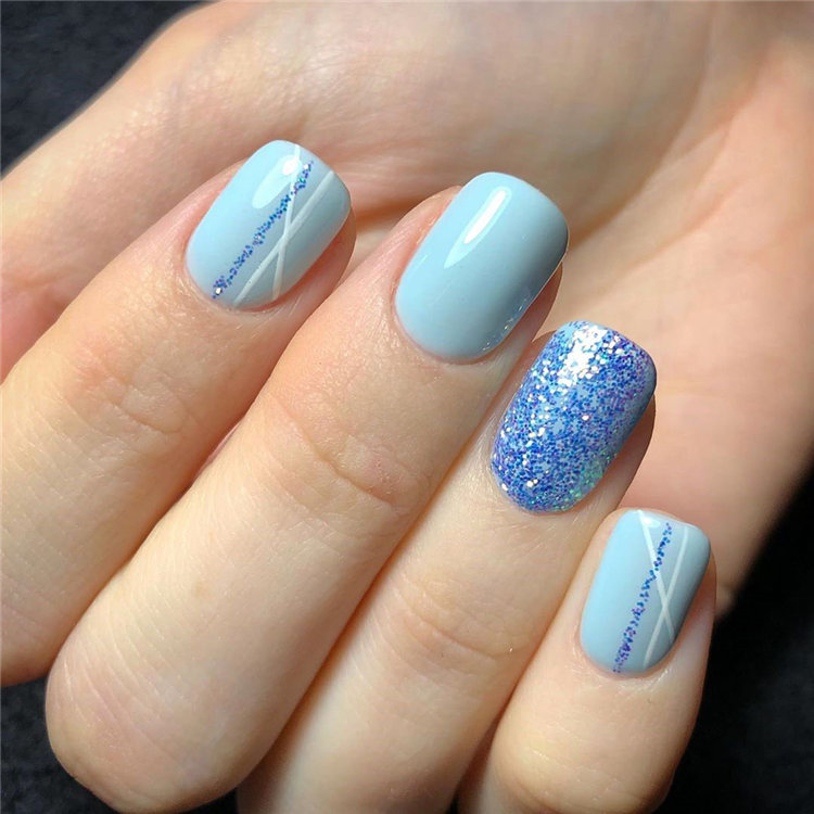 To give you some nail art inspiration, we have found 42 simple spring nail ideas. There is a mix of designs featured from flowers nails to french nails. So, take a look and find a beautiful pring nail design. #springnails #naildesigns #nails