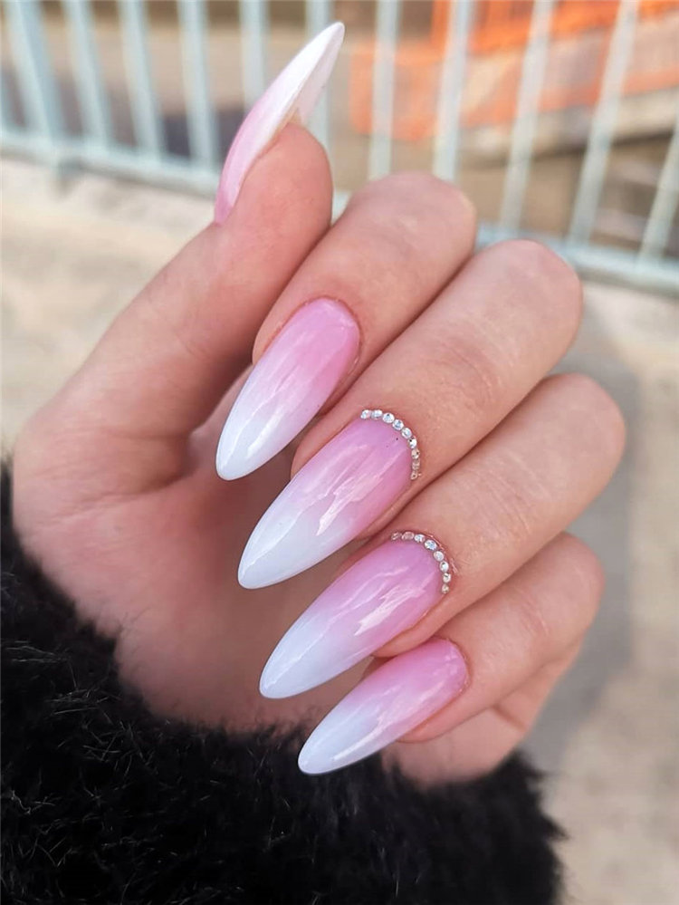 To give you some small white design ideas, we have found 30 classy and stylish white nails ideas for 2021. If you want to manicure, you can browse our website from time to time. #whitenails #nailsacrylic #whitenaildesigns #naildesigns