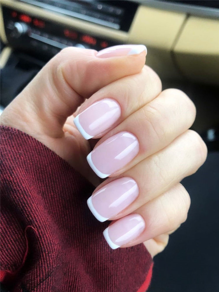 Nails 2021 trends, to give you some nail ideas, we have found 50 simple and classy nails design for women. If you want to wear a new nail shape or color, you can browse our website from time to time. #naildesigns#nailsspring #nailideas