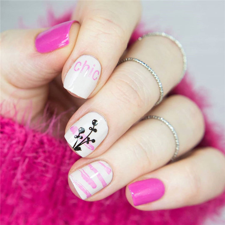 Nails 2021 trends, to give you some nail ideas, we have found 50 simple and classy nails design for women. If you want to wear a new nail shape or color, you can browse our website from time to time. #naildesigns#nailsspring #nailideas