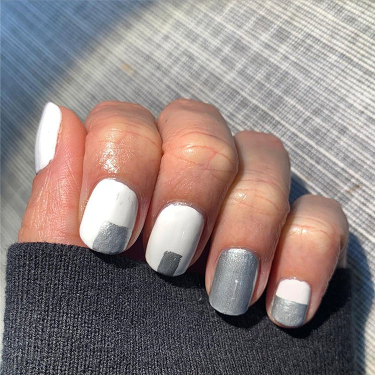 Nails 2021 trends, to give you some nail ideas, we have found 50 simple and classy nails design for women. If you want to wear a new nail shape or color, you can browse our website from time to time. #naildesigns#nailsspring #nailideas