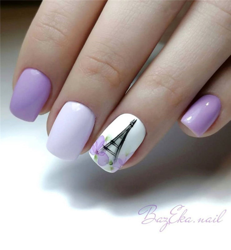 Nails 2021 trends, to give you some nail ideas, we have found 50 simple and classy nails design for women. If you want to wear a new nail shape or color, you can browse our website from time to time. #naildesigns#nailsspring #nailideas