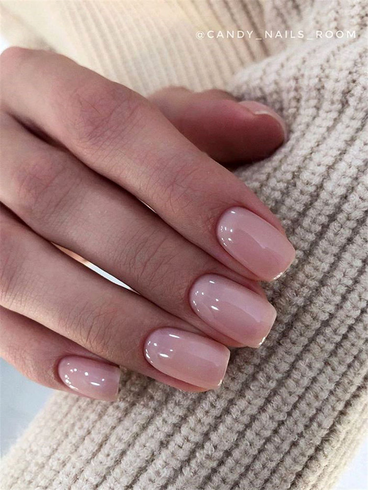 Nails 2021 trends, to give you some nail ideas, we have found 50 simple and classy nails design for women. If you want to wear a new nail shape or color, you can browse our website from time to time. #naildesigns#nailsspring #nailideas