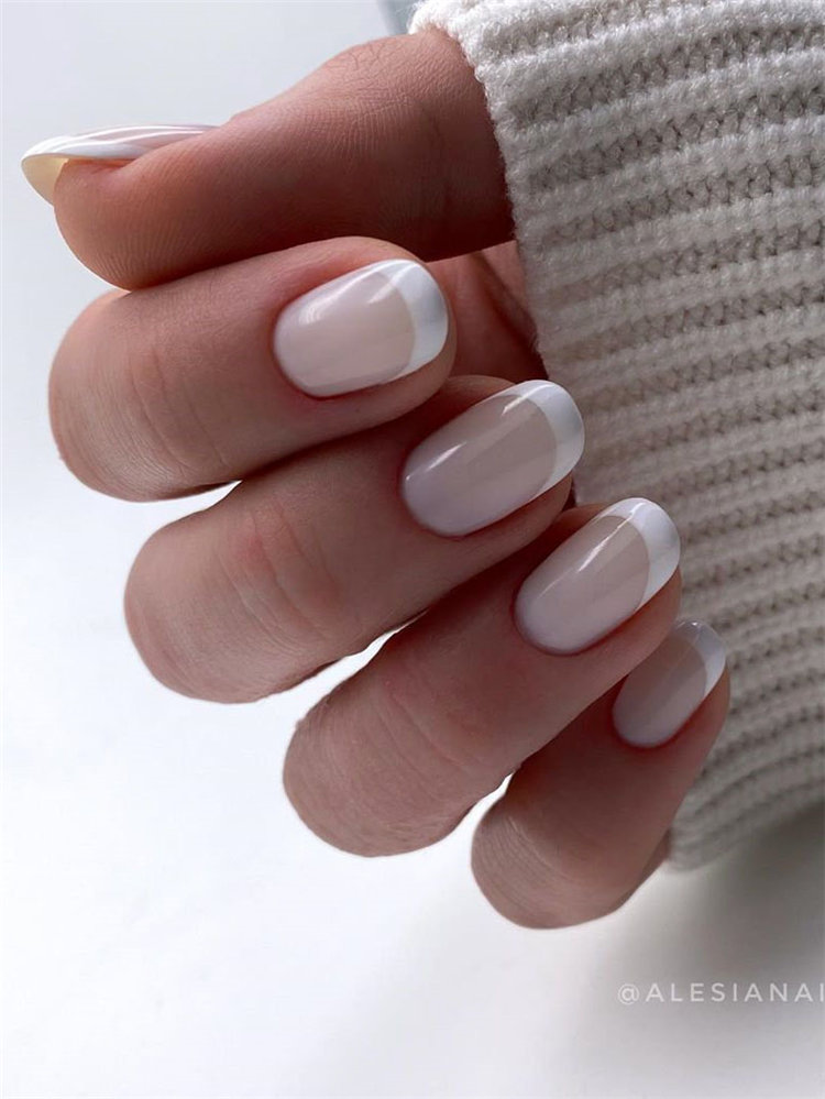 Nails 2021 trends, to give you some nail ideas, we have found 50 simple and classy nails design for women. If you want to wear a new nail shape or color, you can browse our website from time to time. #naildesigns#nailsspring #nailideas