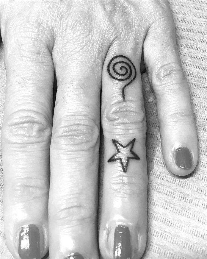 Trendy Finger Tattoo Designs Inspirations 2021, #FingerTattoos, #TattooDesigns