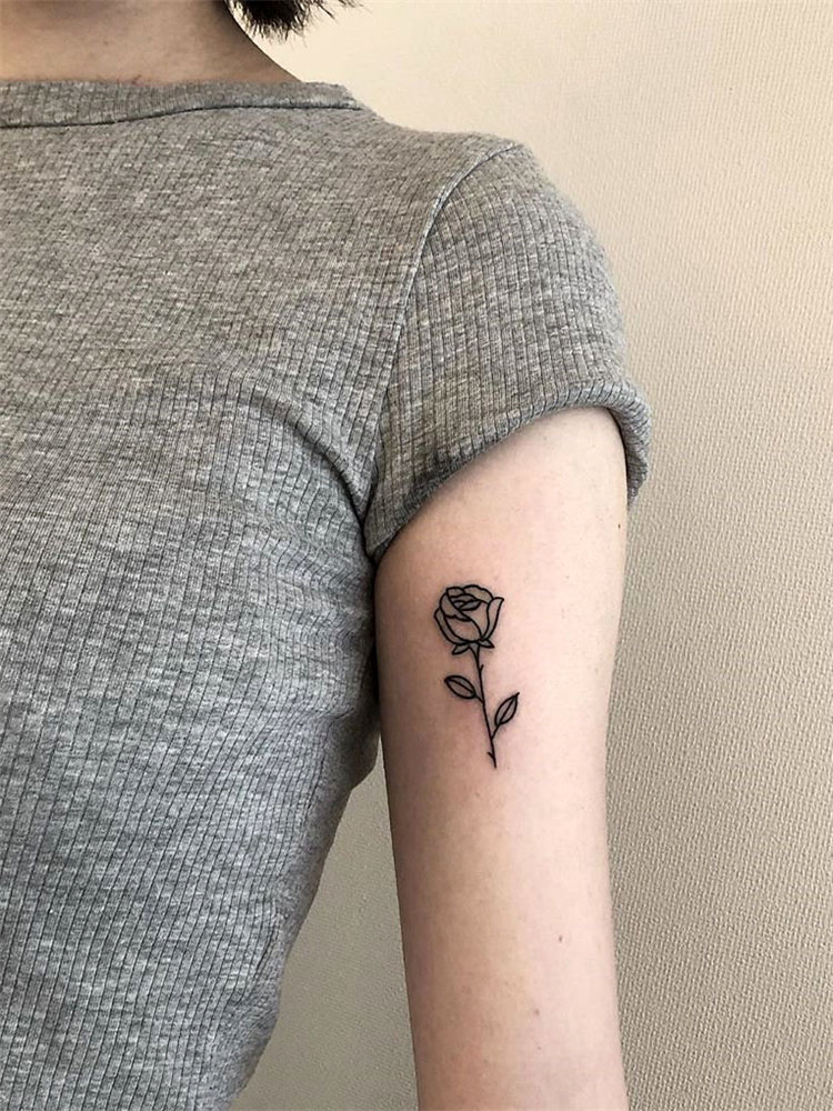 45 Very Provocative Rose Tattoos That Are Sure to Catch the Eye