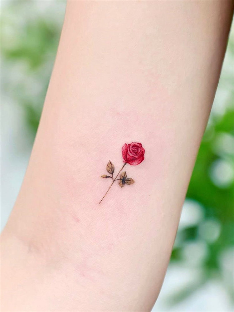 21 Unique Red Ink Tattoos That Are Sure to Stand Out  StayGlam