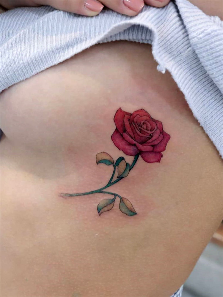 30 Feminine Rib Tattoo Ideas for Women that are VERY Inspirational   MyBodiArt