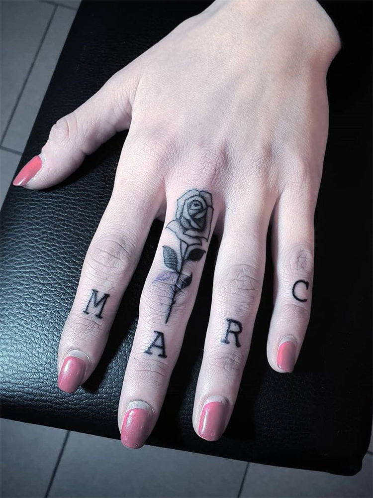 Finger Tattoo Designs Ink For Your Digits