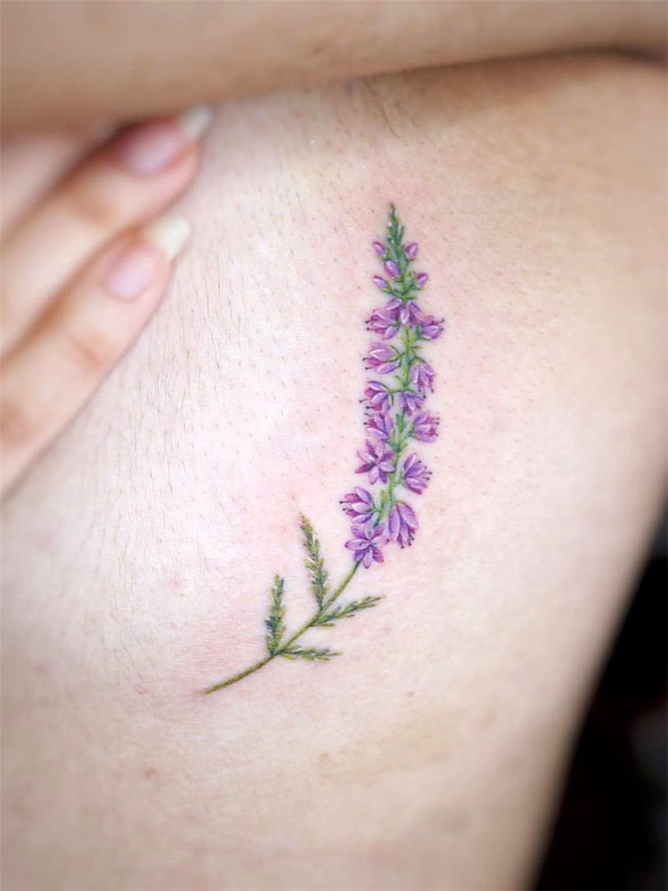 Watercolor tattoo ideas for women, include flower tattoo, butterfly tattoos, and lavender tattoo design and more. If you want to try watercolor tattoos, you can browse our website from time to time. #watercolortattoo #tattooideas #tattoodesigns