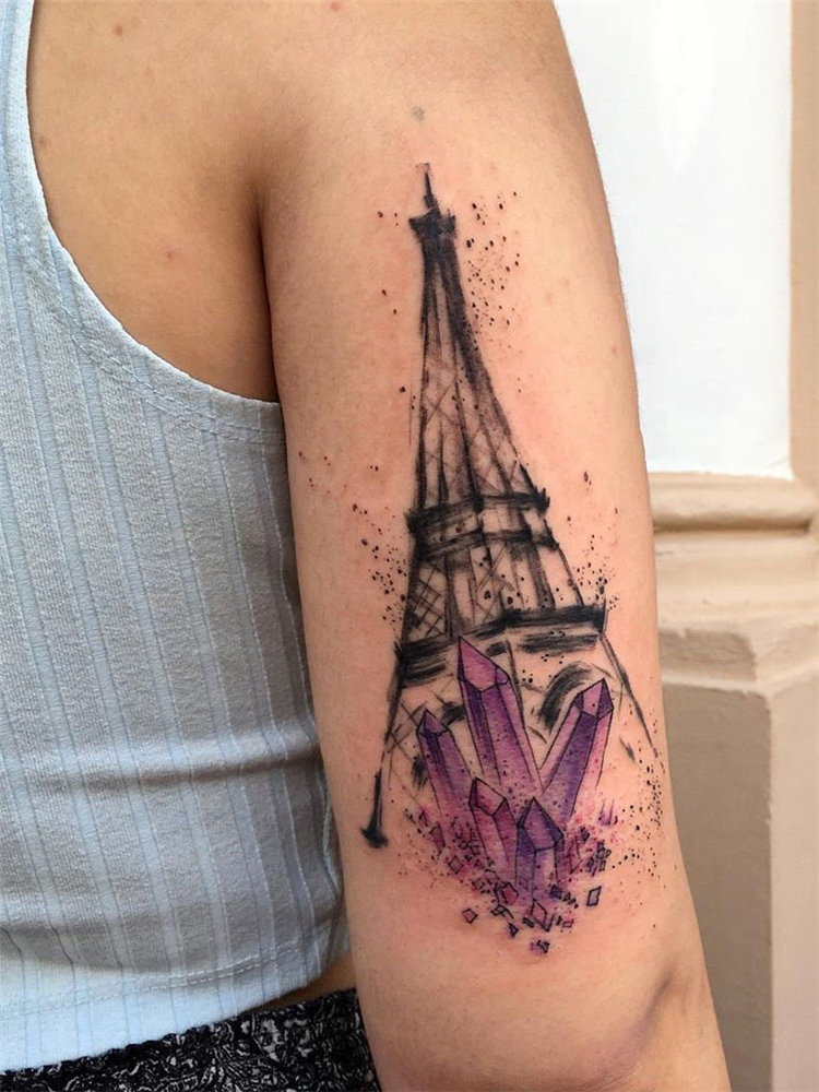 Watercolor tattoo ideas for women, include flower tattoo, butterfly tattoos, and lavender tattoo design and more. If you want to try watercolor tattoos, you can browse our website from time to time. #watercolortattoo #tattooideas #tattoodesigns